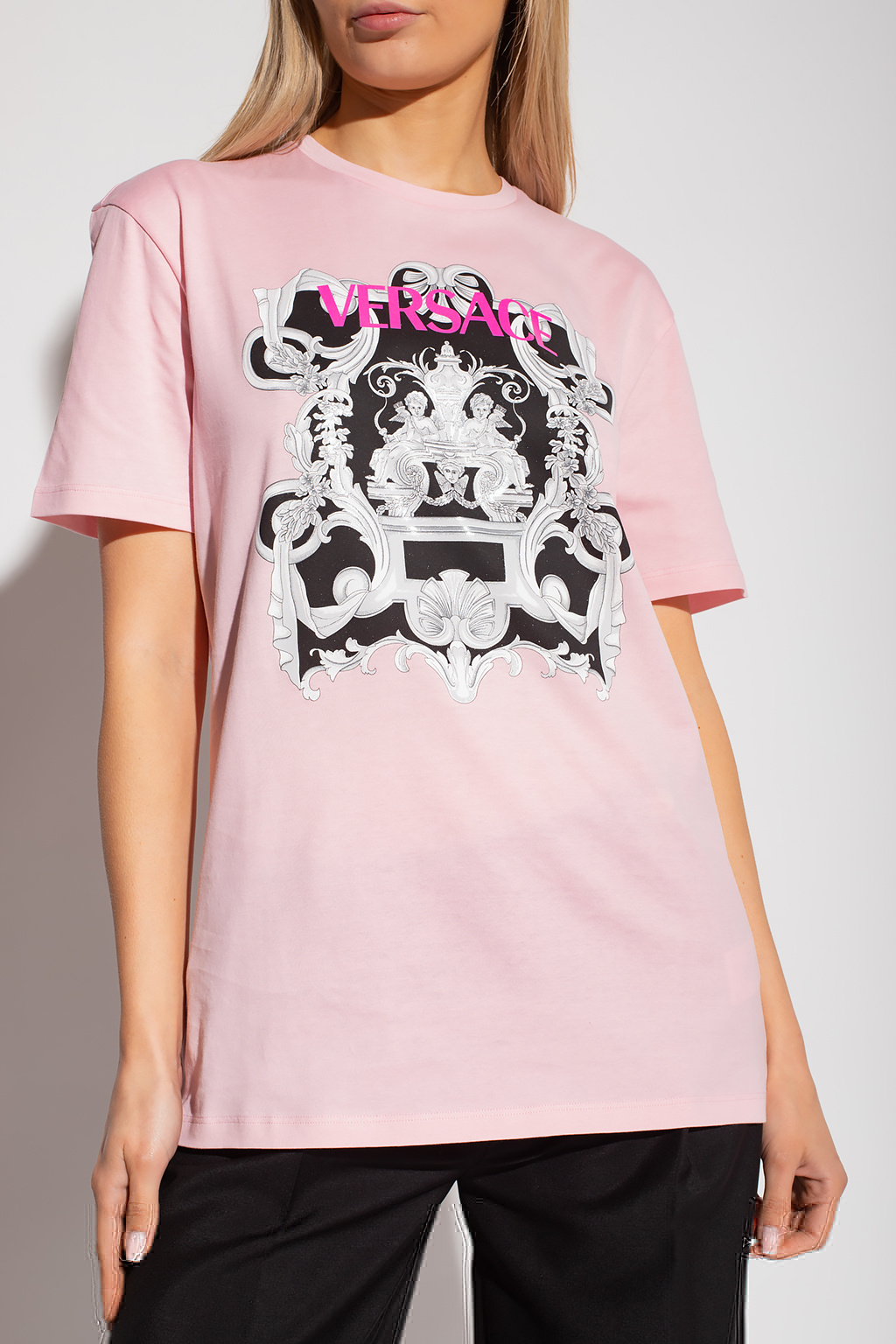 Versace Printed Tshirt Women's Clothing Vitkac